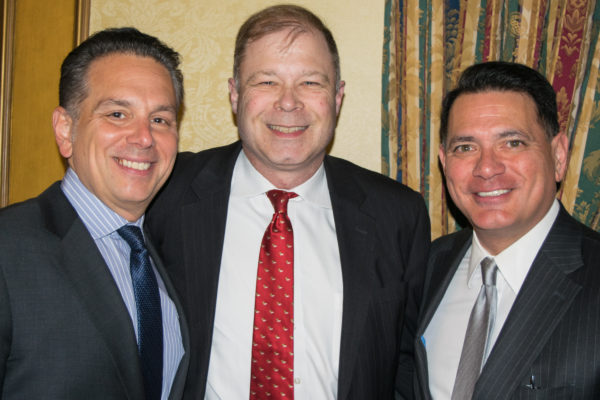 From left: John Dalli, Stephen Baker and Christopher Caputo. Eagle photo by Rob Abruzzese