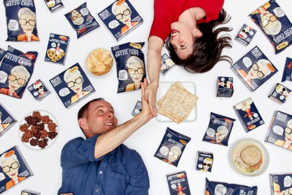 Kevin Rodriguez, left, and Ashley Albert are the founders of the Matzo Project. Photo courtesy of the Matzo Project