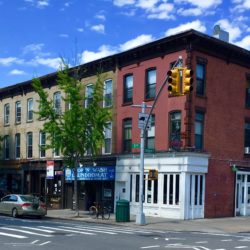 Park Slope’s Fifth Avenue is a popular Brownstone Brooklyn shopping spot. Eagle photo by Lore Croghan