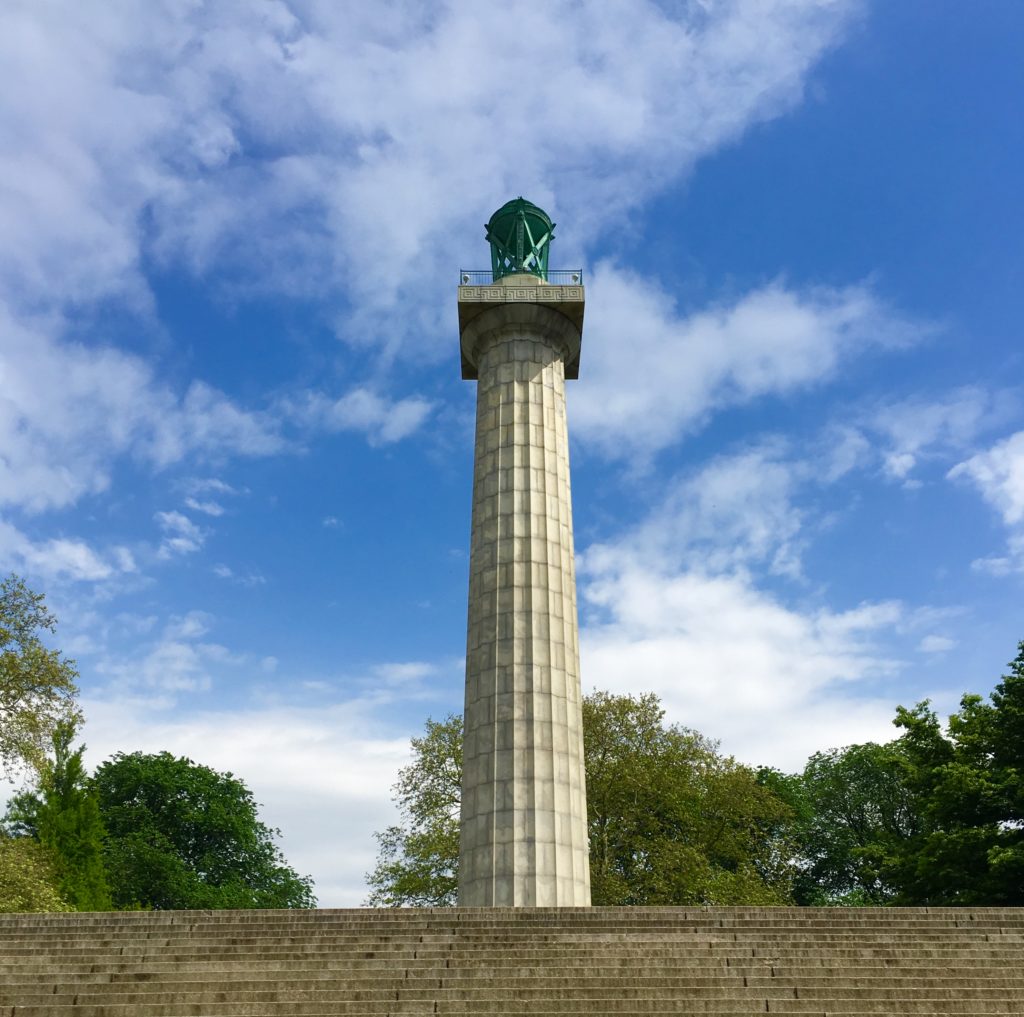 Here’s the Prison Ship Martyrs Monument in Fort Greene Park. Eagle photo by Lore Croghan