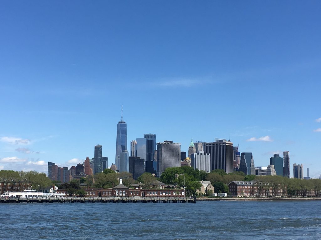 The views on NYC Ferry’s Red Hook route are inspiring. Eagle photo by Lore Croghan