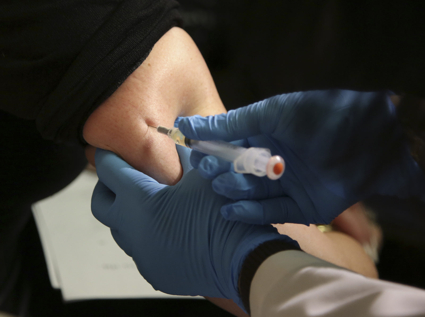 The number of confirmed cases of measles in New York City has risen to 566. AP Photo/Seth Wenig