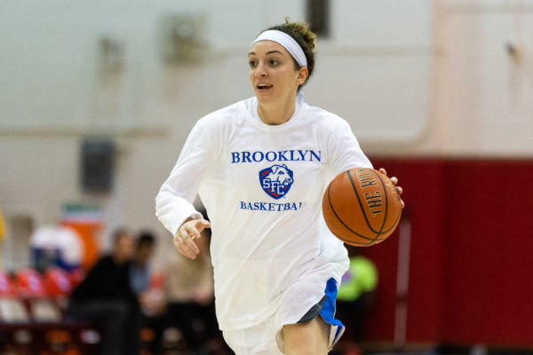 SFC women’s basketball co-captain Dana DiRenzo was named co-valedictorian of the Remsen Street school after finishing her academic career with a perfect 4.0 grade-point average. Photo Courtesy of SFC Brooklyn Athletics
