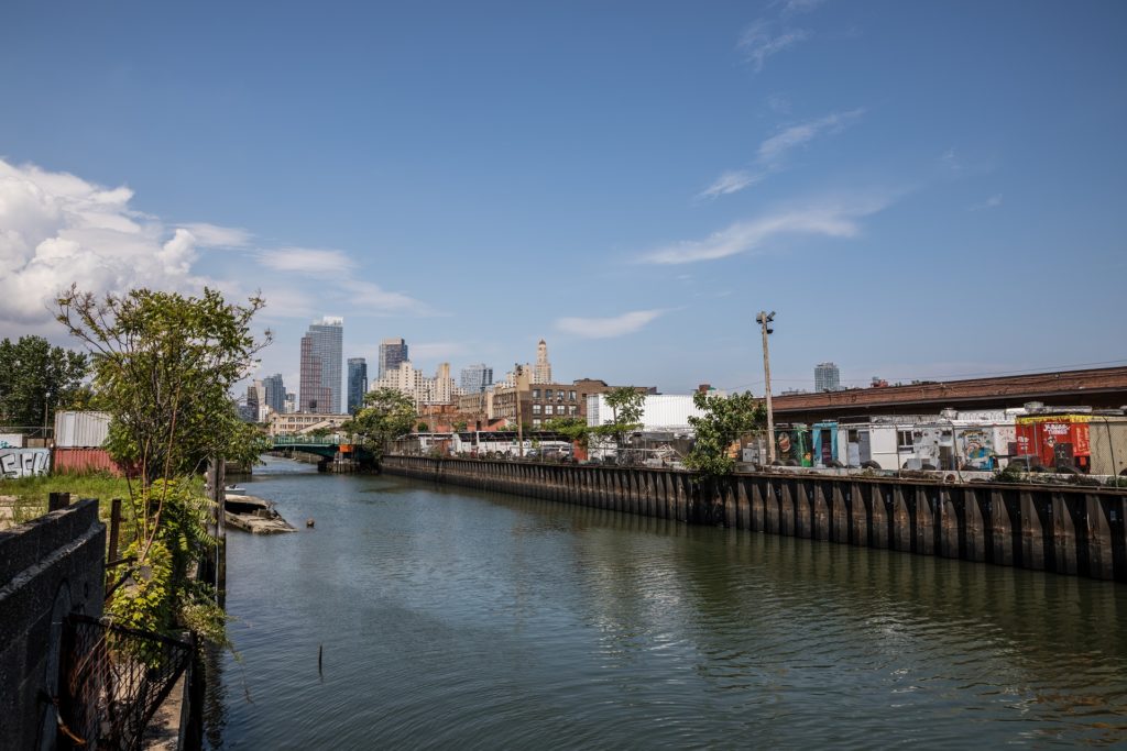 The Environmental Protection Agency said the city and developers are required to implement mitigation measures to prevent the canal from being re-polluted. Eagle photo by Paul Frangipane
