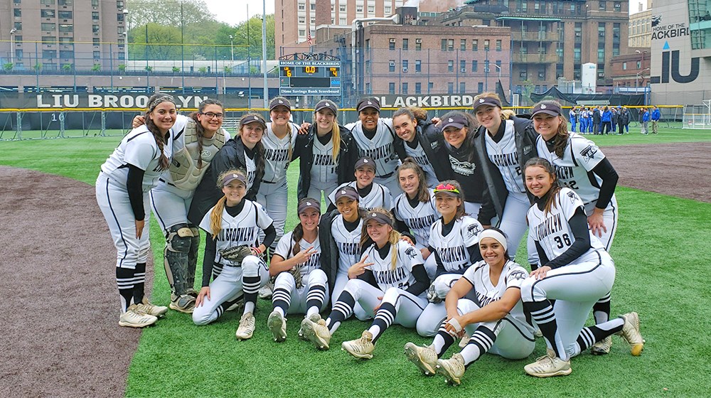 After celebrating their 12th Northeast Conference regular-season championship under long-time head coach Roy Kortmann, the LIU-Brooklyn women’s softball team hopes to capture the program’s 11th trip to the NCAA Regionals this weekend in Downtown Brooklyn. Photo Courtesy of LIU-Brooklyn Athletics