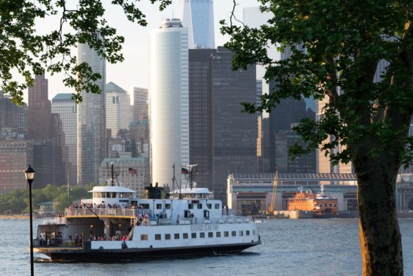 The Governors Island ferry. Photo by Trey Pentecost