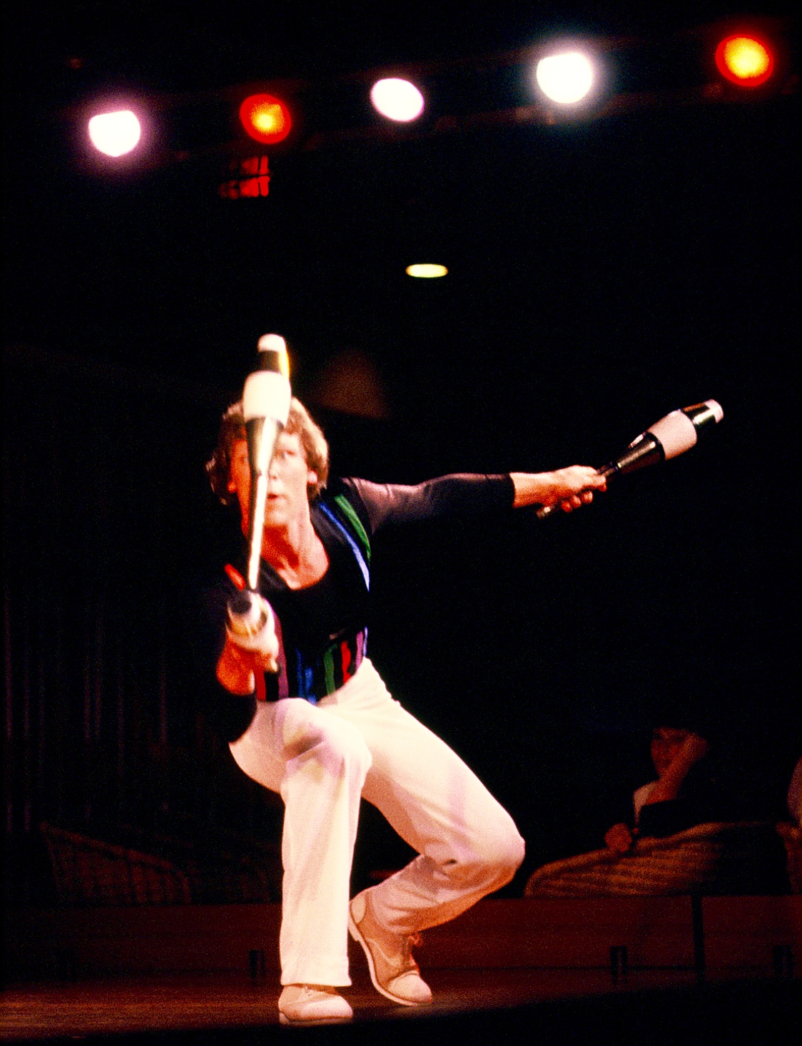 Here’s David Sharps back when he was a performer on cruise ships. Carnival Cruise Lines photo courtesy of David Sharps