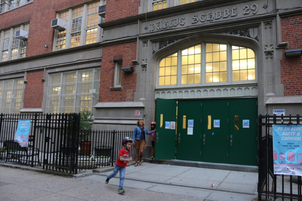 P.S. 29 in Cobble Hill is one of seven schools that could be affected by sweeping attendance zone changes proposed for Brooklyn's District 15.