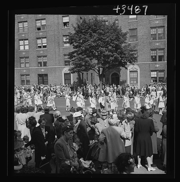 An undated photo of a Brooklyn-Queens Day celebration. Photo via the Library of Congress