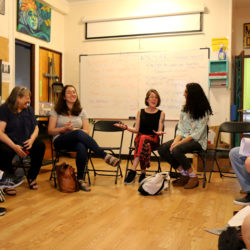 Members speak at Thursday's meeting. Eagle photo by Micah Danney