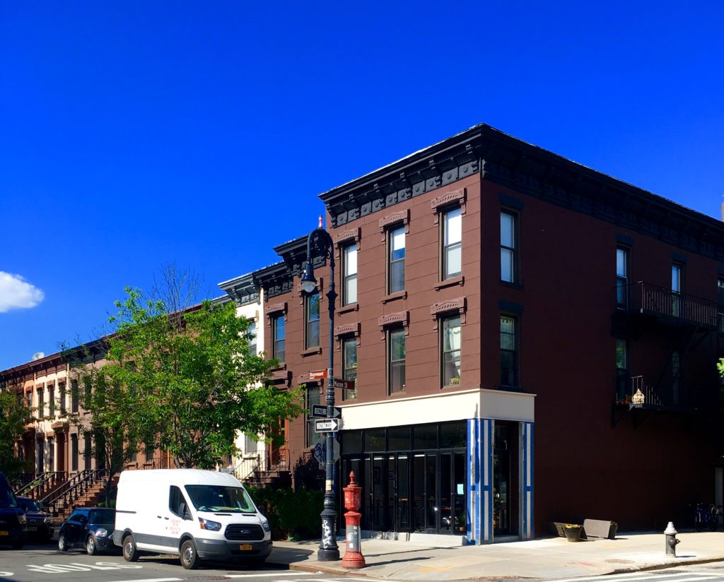 A Bed-Stuy block. Eagle file photo by Lore Croghan