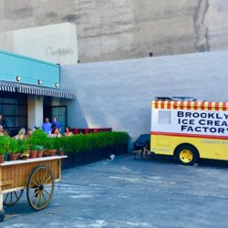 Brooklyn Ice Cream Factory will install a stand where its truck is now parked — just steps away from its former location. Eagle photo by Lore Croghan