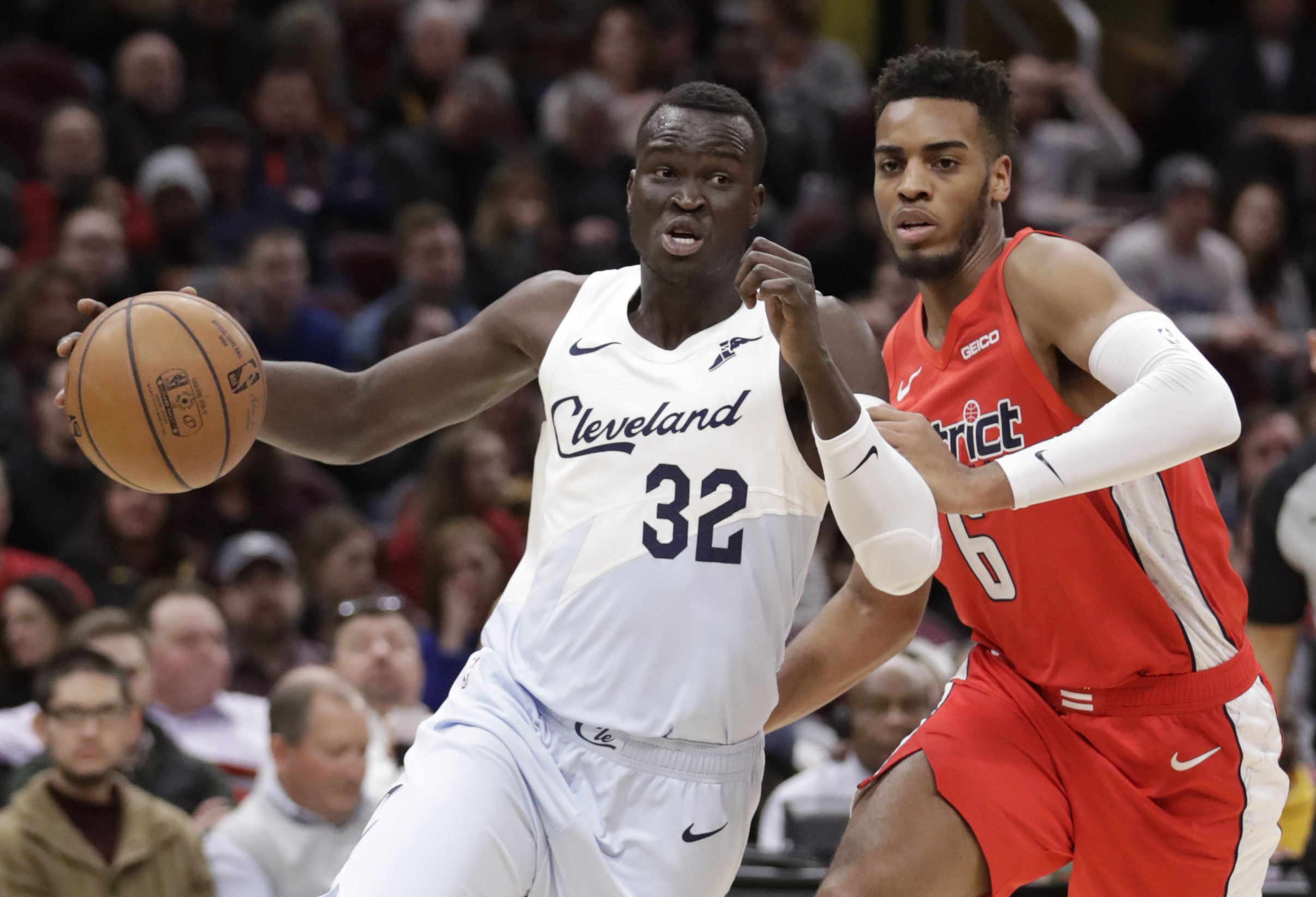 Former Cleveland forward Deng Adel will be part of the Brooklyn Nets’ much-anticipated training camp ahead of the 2019-20 season after signing with the team Tuesday. (AP Photo/Tony Dejak)