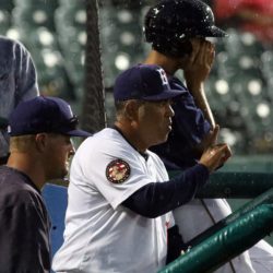 Only the rain prevented manager Edgardo Alfonzo’s Brooklyn Cyclones from extending their three-game winning streak Tuesday night in Hudson Valley. The Cyclones are locked in a tight three-team race for first place in the McNamara Division. Eagle photo by Jeff Melnik