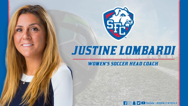 New head coach Justine Lombardi has been waiting all year to lead the SFC Brooklyn women’s soccer squad onto the pitch at Brooklyn Bridge Park on Aug. 22 for the program’s inaugural match. Photo courtesy of SFC Brooklyn Athletics