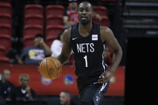 Whether he was pumping his teammates up on the bench, leading the organization’s G-League affiliate on Long Island or playing his role as a reserve in the NBA, Theo Pinson proved to be a valuable asset for the Brooklyn Nets last year, earning himself a two-year deal last week. (AP Photo/John Locher)