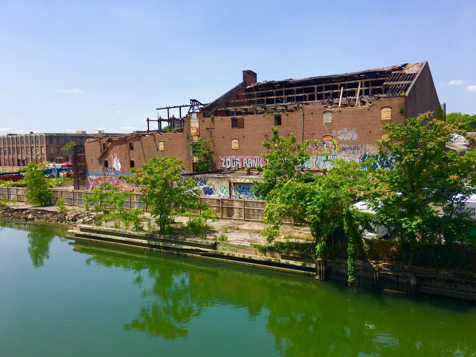 Elected officials are calling for the preservation of the S.W. Bowne Grain Storehouse. Eagle photo by Lore Croghan