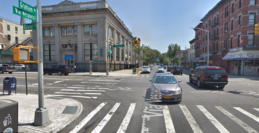 Graham Avenue and Grand Avenue. Photo courtesy of Google Maps