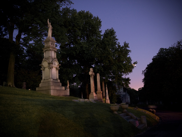 Green-Wood Cemetery. Photo by Steve Acres.