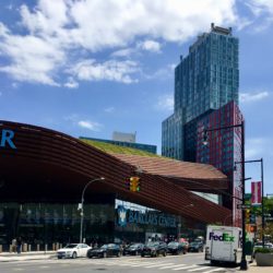 A 105,000-square-foot field house and gym are planned at Pacific Park, which is anchored by Barclays Center. Eagle photo by Lore Croghan