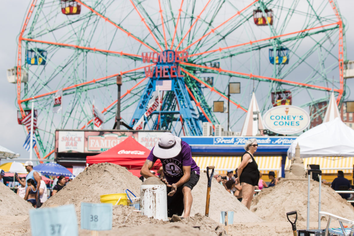 Photos Coney Island Sand Sculpting Competition 2019
