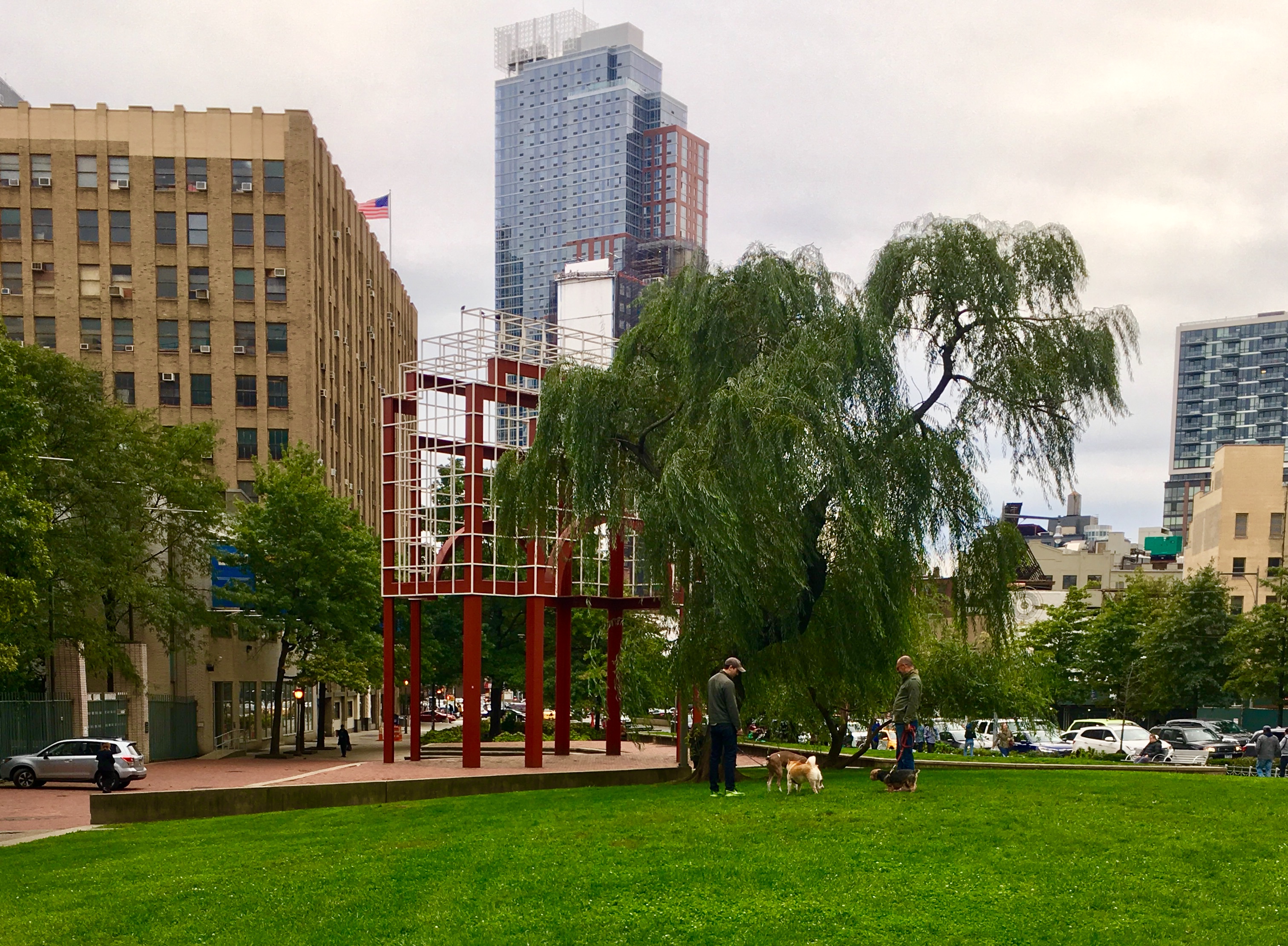 Here’s a glimpse of LIU’s Downtown Brooklyn campus near RXR’s construction site. Eagle file photo by Lore Croghan