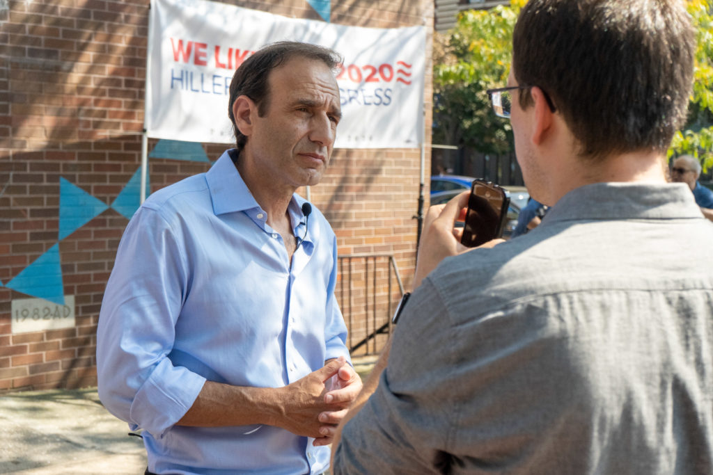 Michael Hiller, Democratic candidate for New York's 9th Congressional district. Photo courtesy of Marco A. Gonzales Photography