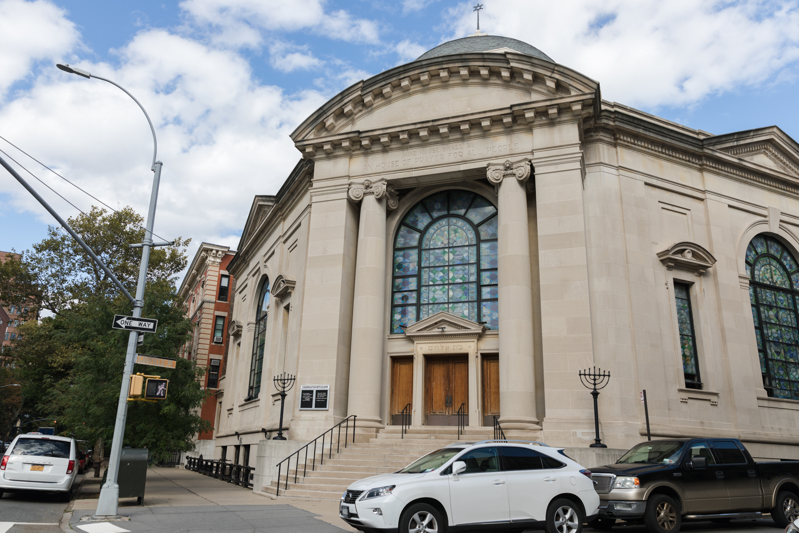 Congregation Beth Elohim on Garfield Place in Park Slope. Eagle photo by Paul Frangipane