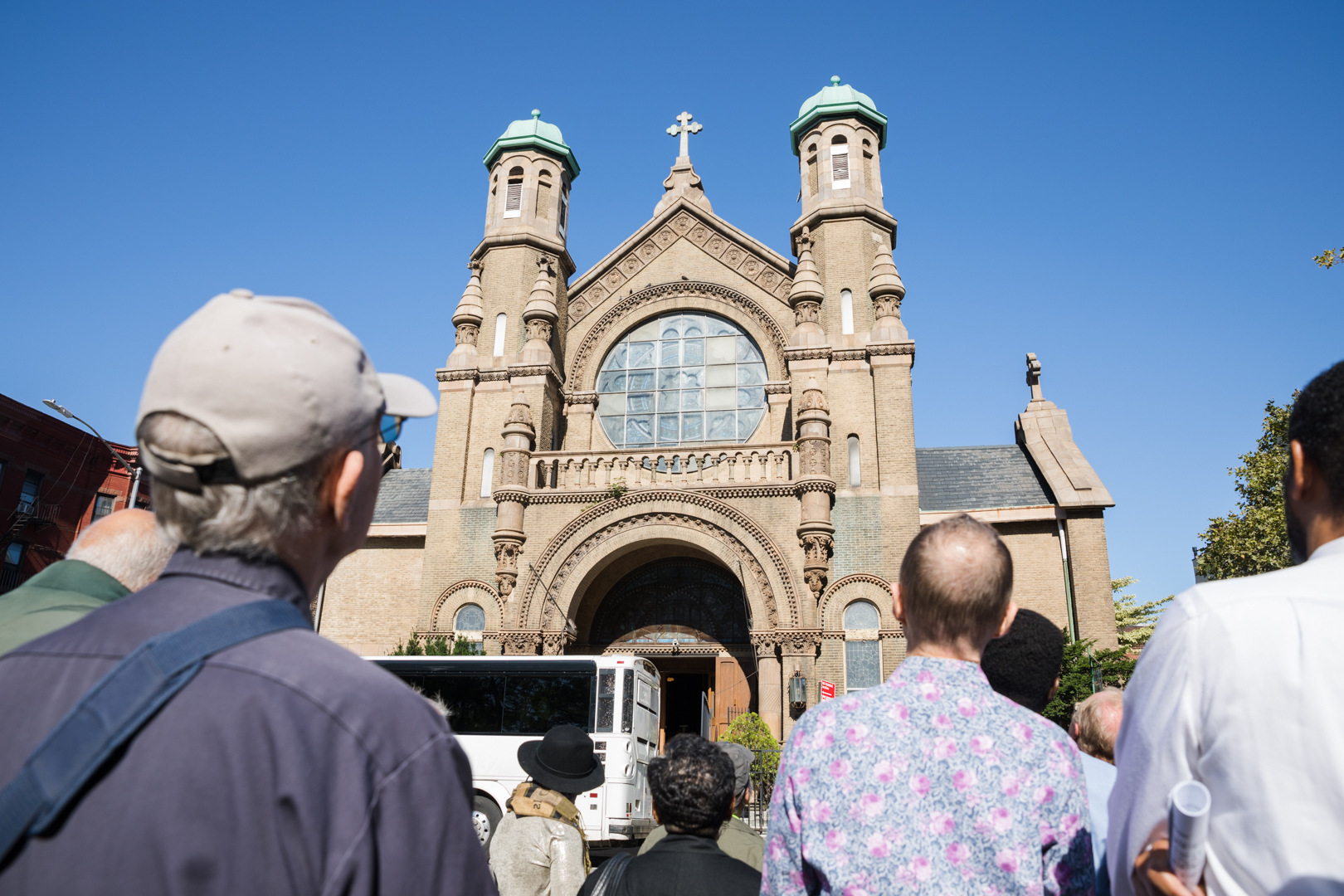 The tour not only showed off some of the borough's noteworthy organs, but also its churches and architecture. Shown is All Saints Episcopal Church. Eagle photo by Paul Frangipane