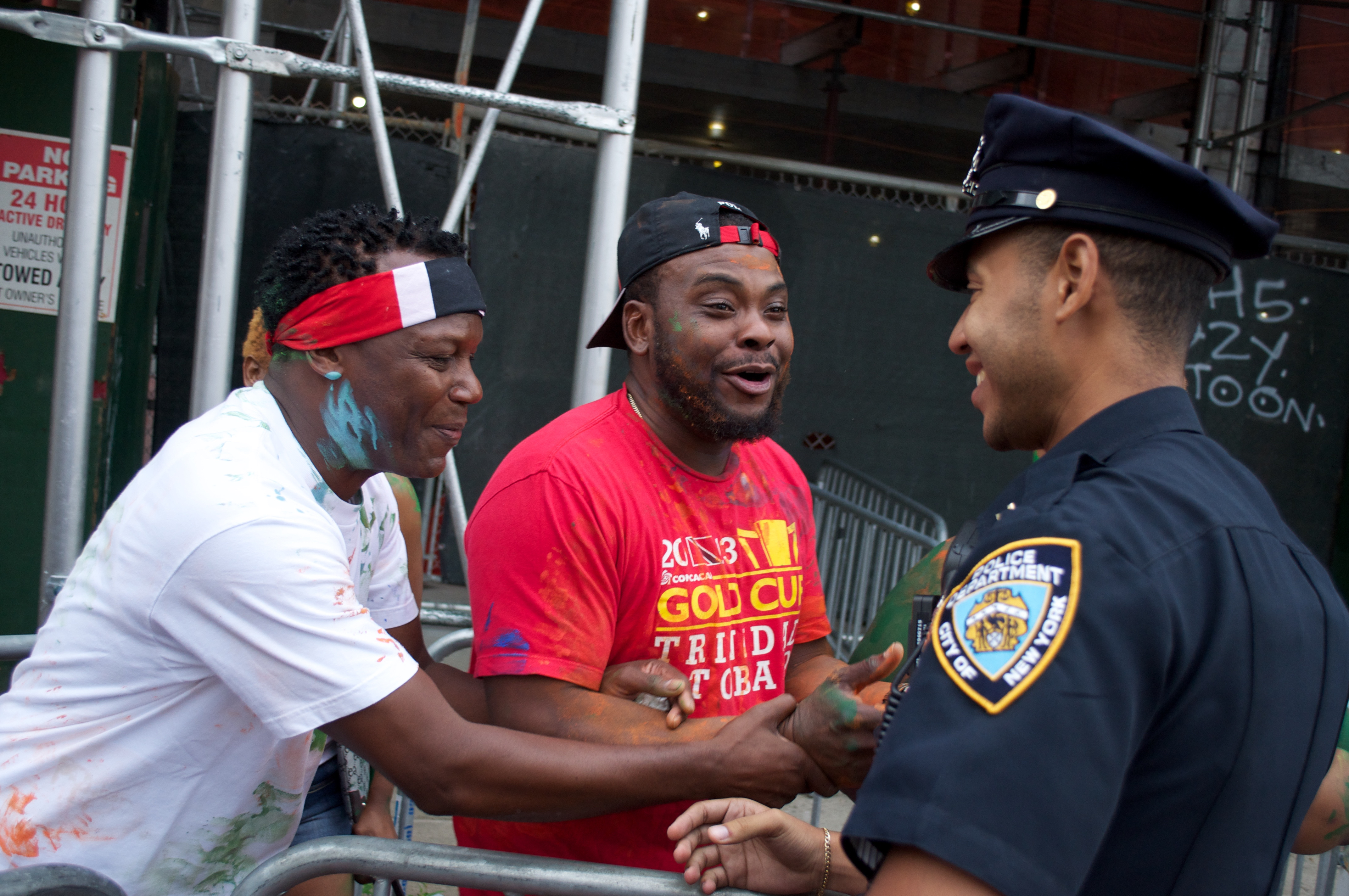 The NYPD deployed several thousand officers to patrol J'Ouvert.
