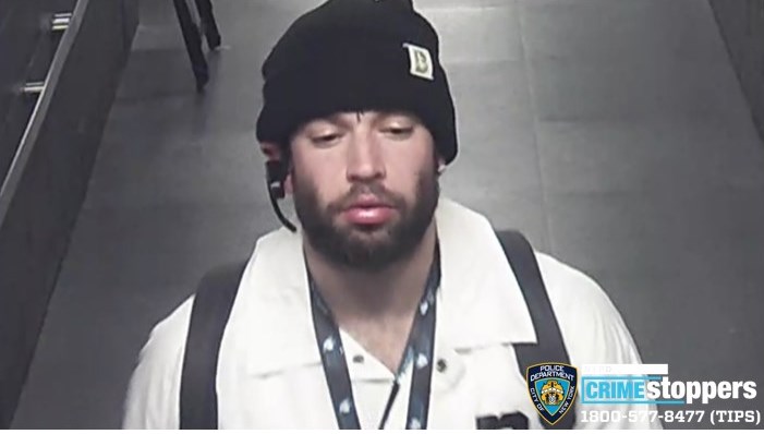 The suspect in an Oct. 27 burglary at Barclays Center. Photo courtesy of NYPD.