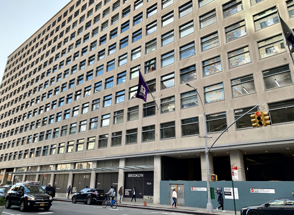 Well-known software companies Tor Project and Python Software Foundation are opening their first NYC offices at NYU Tandon’s academic technology hub at 370 Jay St. in Downtown Brooklyn. Eagle photo by Mary Frost