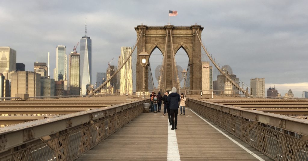 I’m going to greet the dawn of a new decade on the Brooklyn Bridge. How about you? Photo: Lore Croghan/Brooklyn Eagle