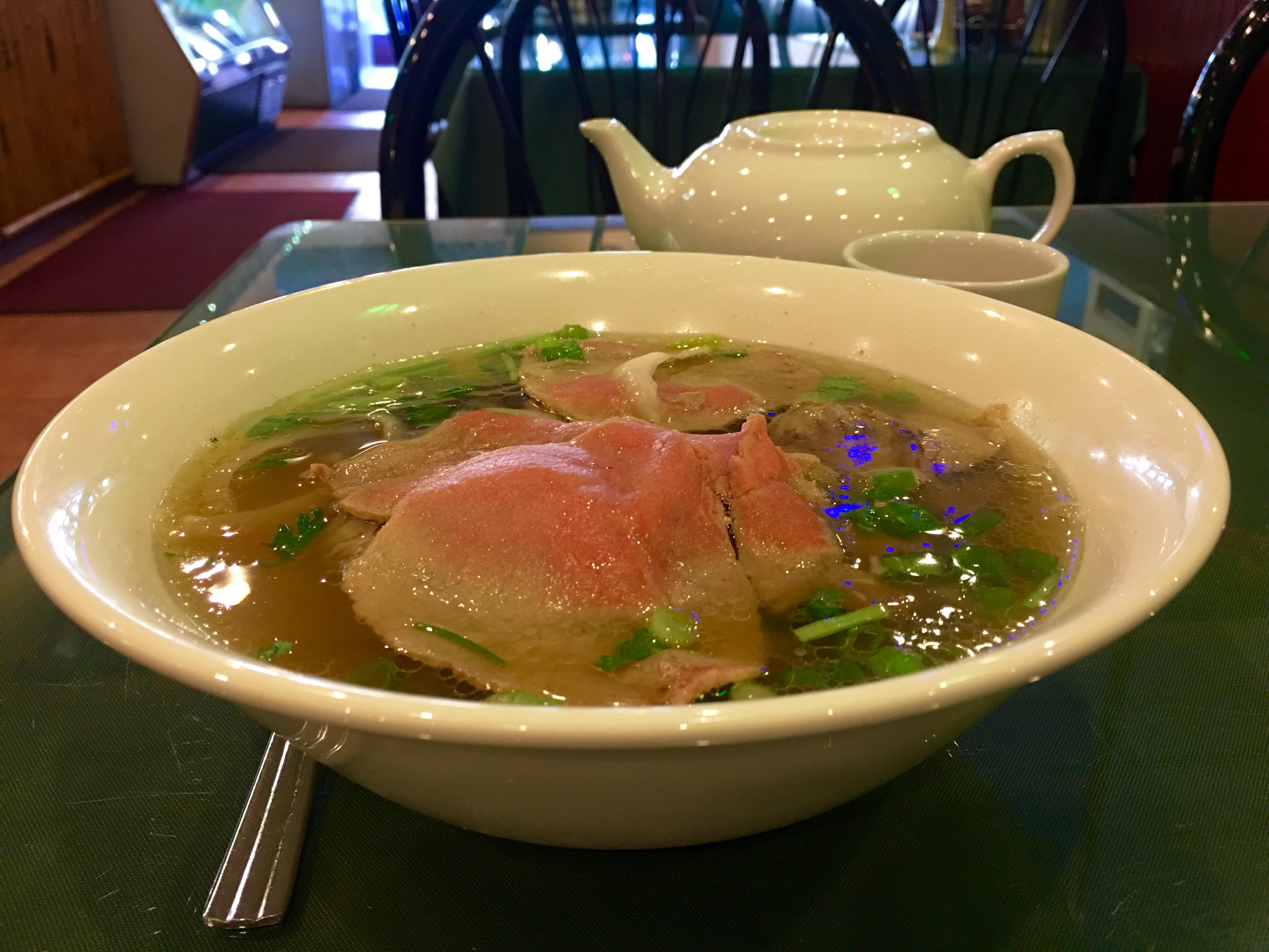 Pho’s an ideal winter comfort food. Pho Hoai in Bay Ridge is one excellent place to eat it. Photo: Lore Croghan/Brooklyn Eagle