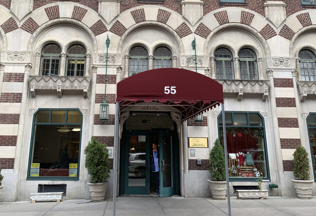Today 55 Pierrepont St. is a residence for seniors. But in 1940s Brooklyn, this was the Hotel Pierrepont, temporary home of the assassin who changed Russian history. Photo: Mary Frost/Brooklyn Eagle