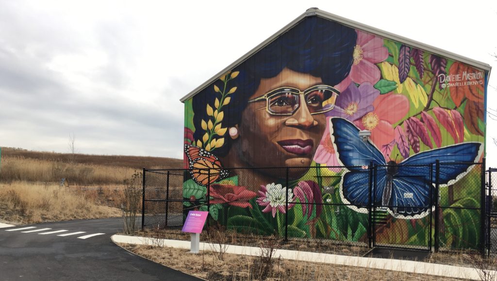 Welcome to Shirley Chisholm State Park in East New York. Photo: Lore Croghan/Brooklyn Eagle