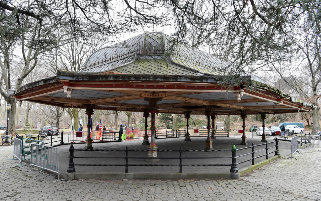 The Concert Grove Pavilion is getting a full restoration. Photo: Paul Matinka
