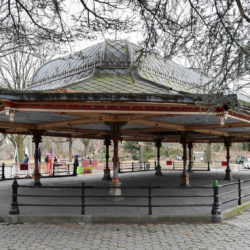 The Concert Grove Pavilion is getting a full restoration. Photo: Paul Matinka