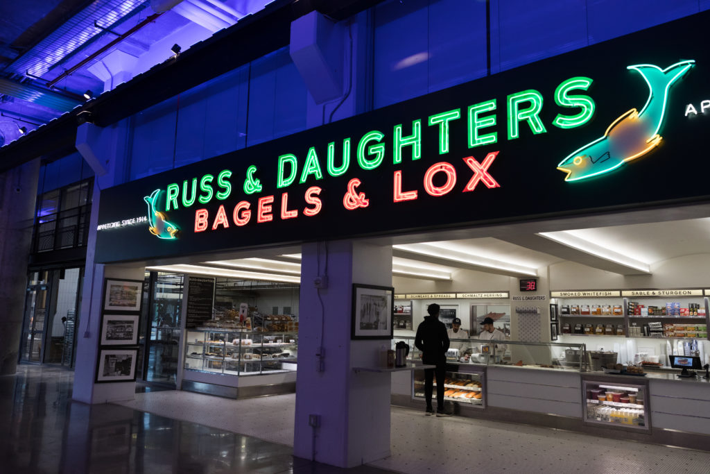  Russ & Daughters has a shop as well as a production facility at the Brooklyn Navy Yard. Photo: Paul Frangipane/Brooklyn Eagle