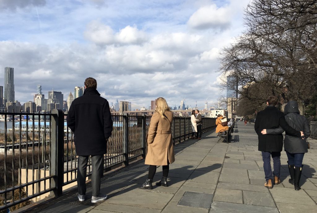 A panel recommended that the Brooklyn Heights Promenade not be replaced with a BQE bypass. Photo: Lore Croghan/Brooklyn Eagle