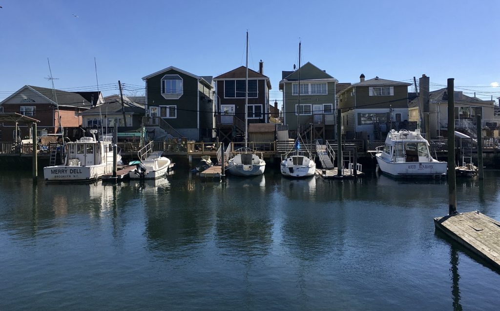 This is beautiful Shell Bank Canal. Do you know what neighborhood it’s in? Photo: Lore Croghan/Brooklyn Eagle