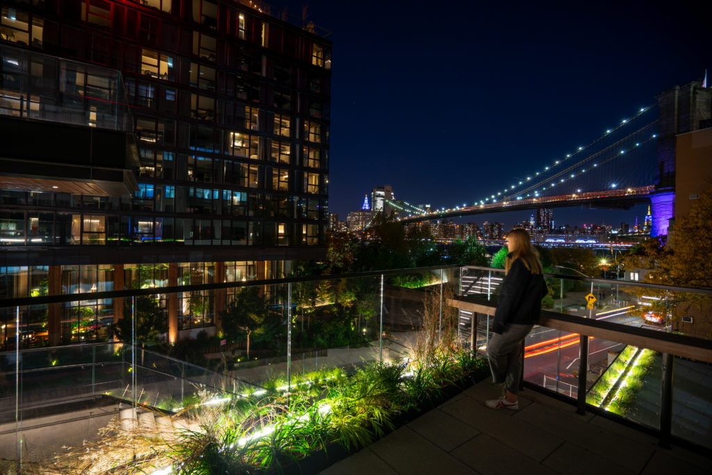 Terrain-NYC created 11 garden spaces at Panorama, which was formerly the Jehovah’s Witnesses headquarters. Photo by Steven Tupu/Terrain-NYC