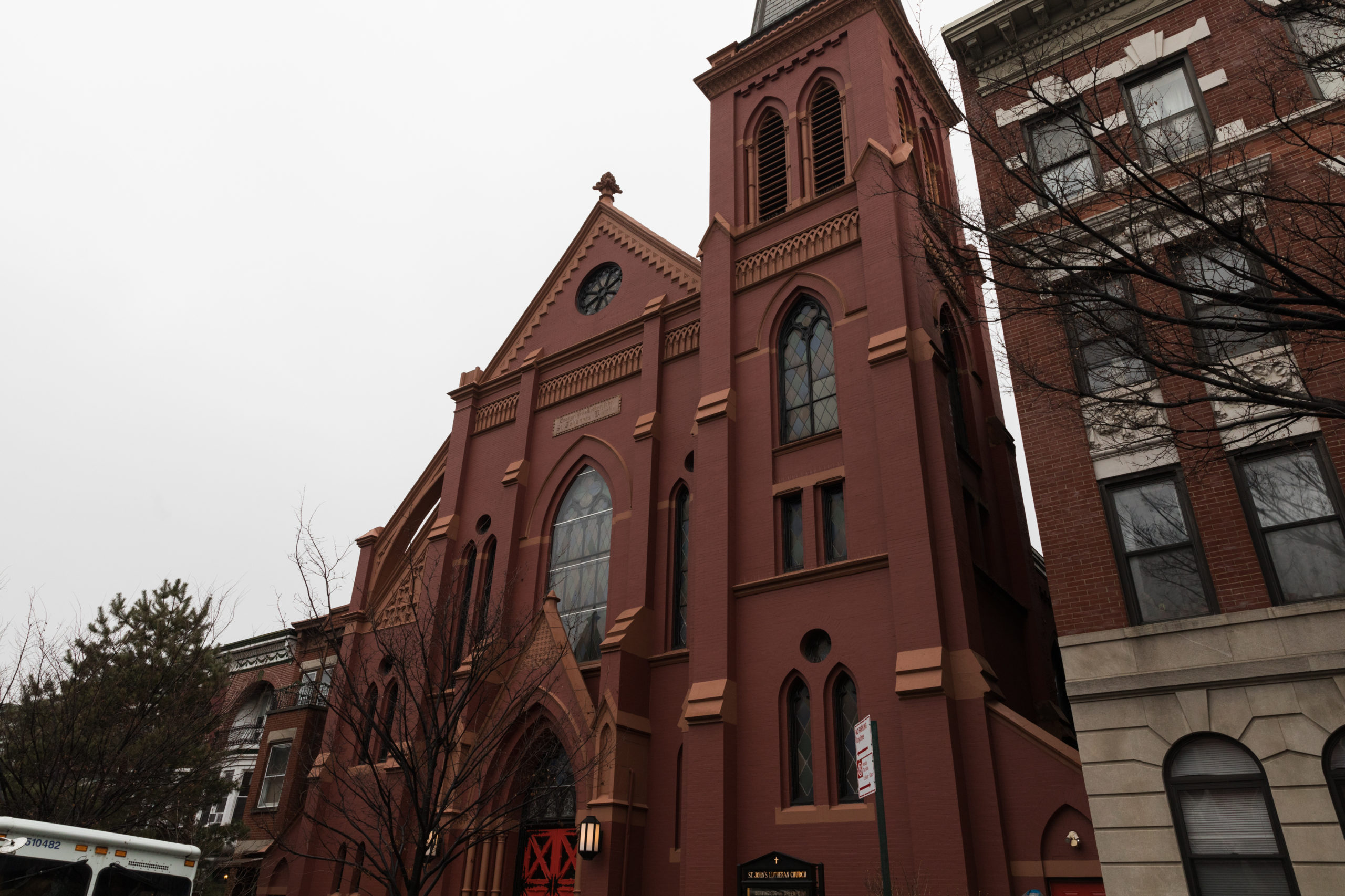 St. John's Lutheran Church in Greenpoint. Photo: Paul Frangipane/Brooklyn Eagle