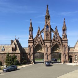 The areas on the perimeter of Green-Wood Cemetery are full of handsome housing stock. Photo: Lore Croghan/Brooklyn Eagle