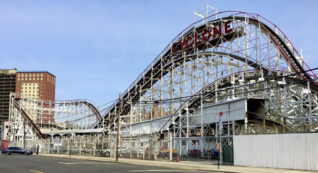 The Cyclone’s opening has been postponed because of the coronavirus crisis. Photo: Lore Croghan/Brooklyn Eagle