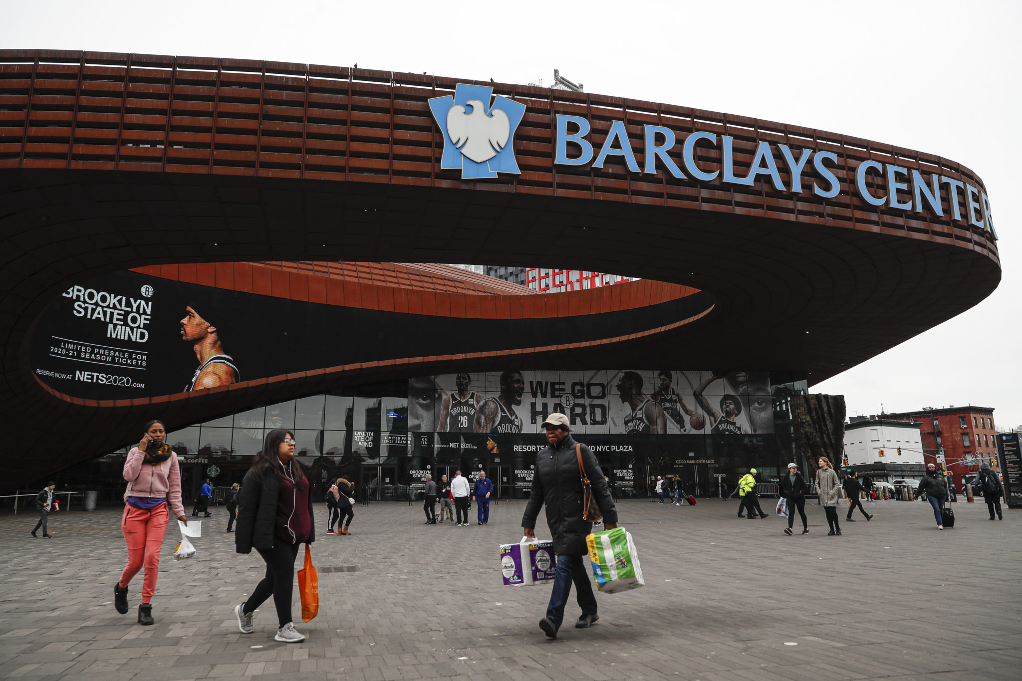 Nets take care of Barclays Center's hourly workers