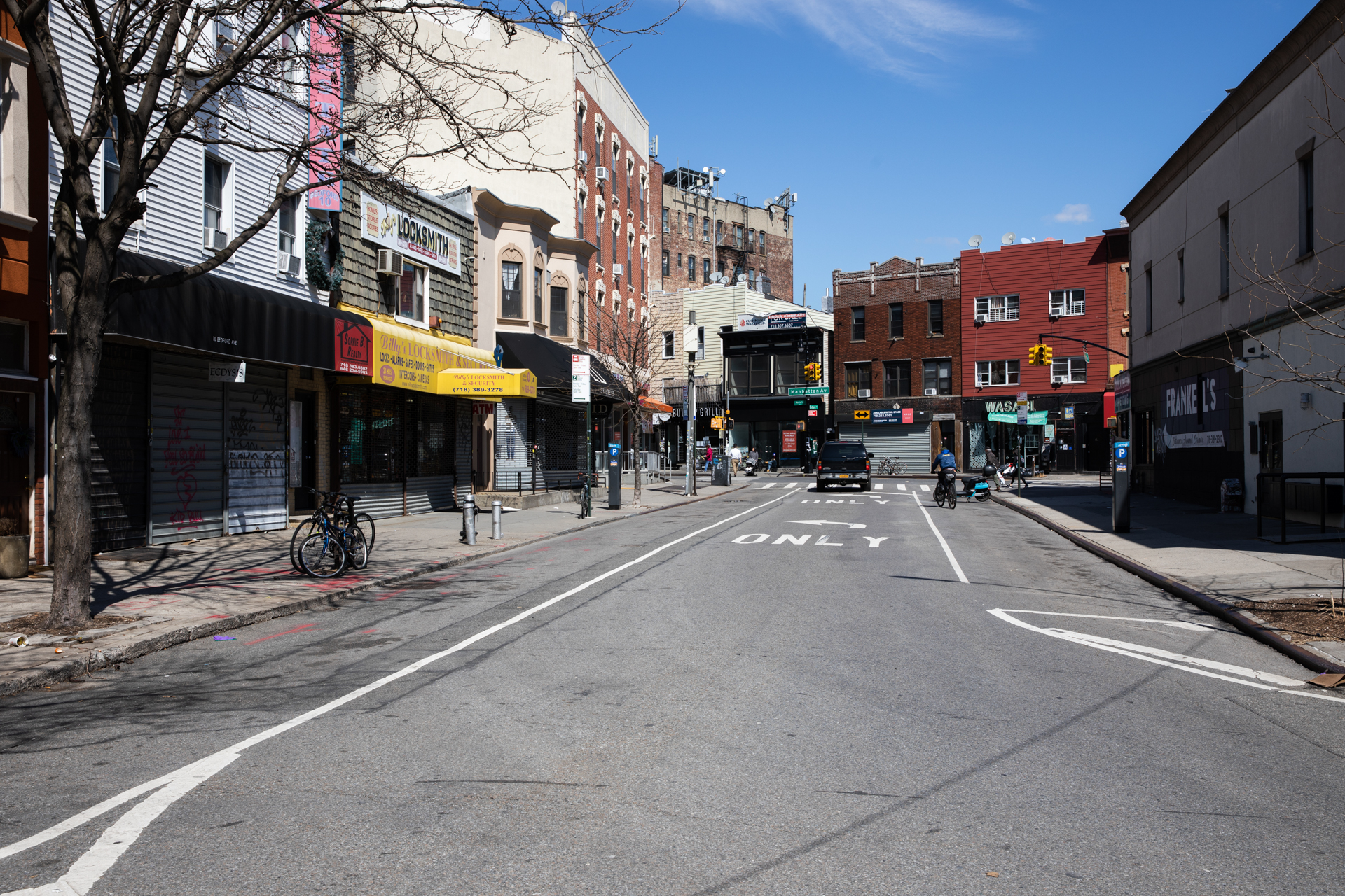 Bedford Avenue in Greenpoint. 