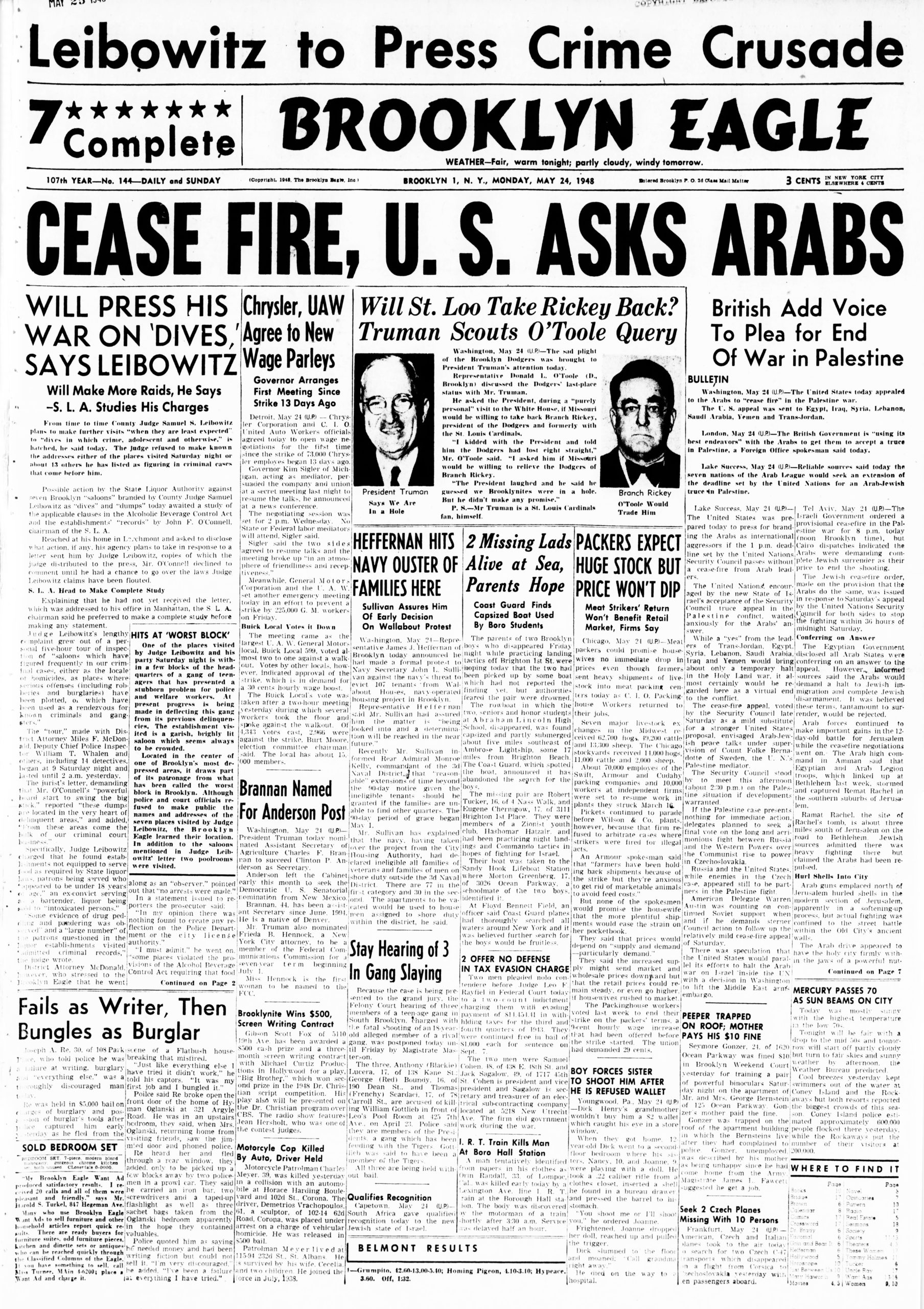 May 24 ON THIS DAY IN HISTORY