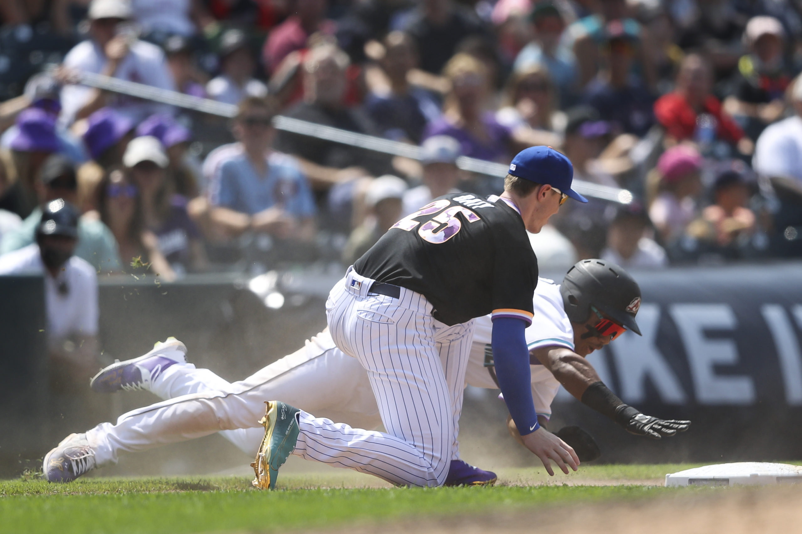 Mets' Brett Baty has his first rough day in big leagues