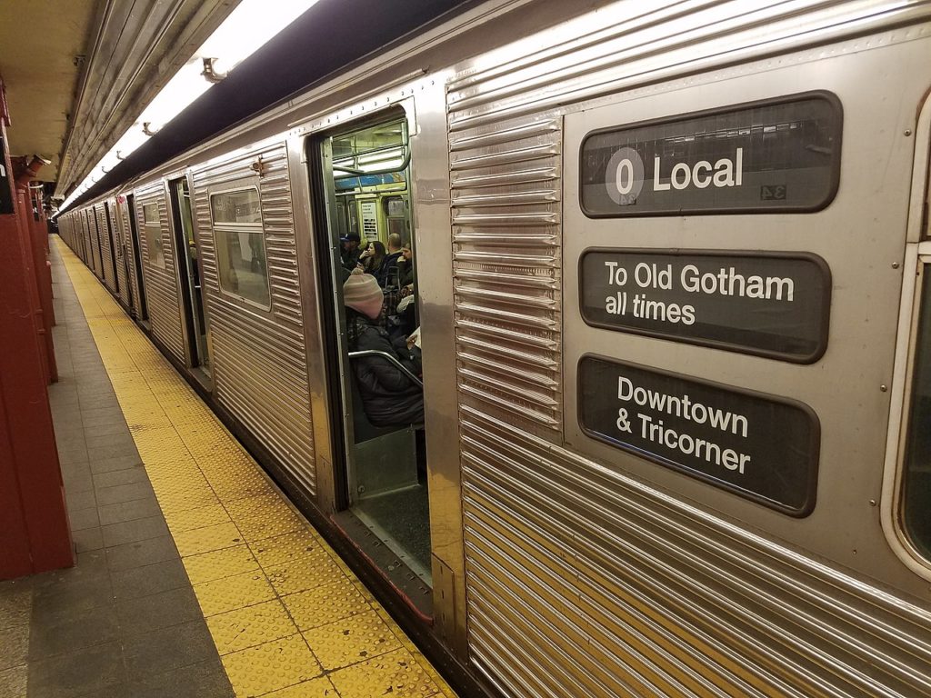 Historic Brooklyn subway cars take their last journey — Brooklyn-style